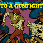'It's Like Bringing A Fork To A Gunfight' Song Compilation Released