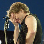 Bon Jovi Cover Guitarist Loses It