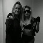 Lady Gaga Rocks To Queen & Iron Maiden