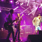 Izzy Stradlin Performs With Guns N' Roses In Saint-Tropez