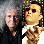 Brian May Officially Confirms Psy Collaboration
