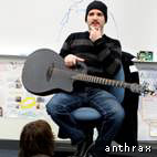 Anthrax's Charlie Benante Goes Back To School