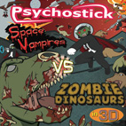 Space Vampires VS Zombie Dinosaurs In 3D
