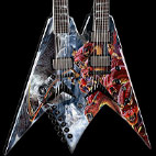 V Dave Mustaine Double Neck Diadem