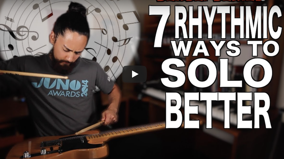 I Came To Play The Science Of Rhythm Guitar Player