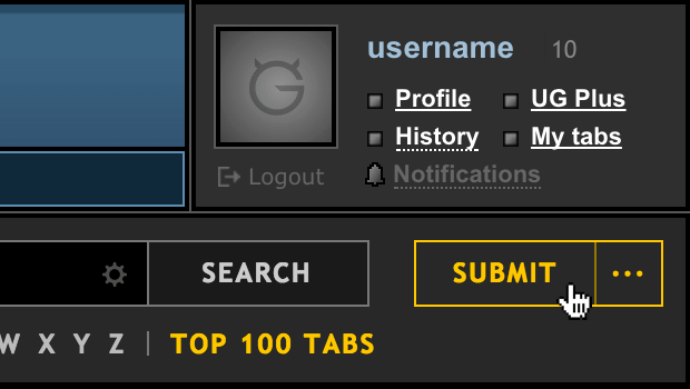 Click submit