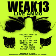 WEAK13: Live Ammo