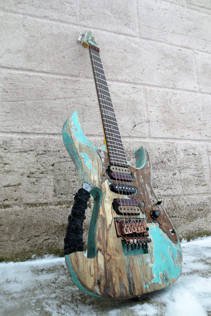 This Custom Guitar Is a Reimagining of the Classic Ibanez Jem Made