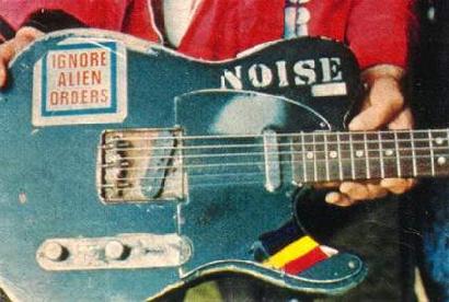 thumbnail image 2 of TRASH CITY 3" Joe Strummer The Clash Punk Rock Sticker - New 2 of 4