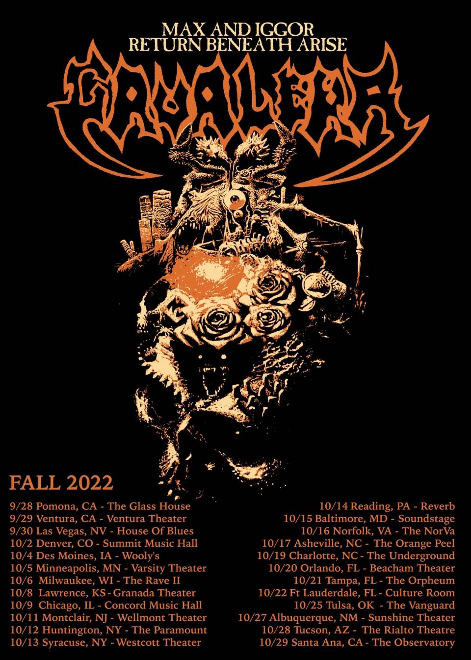 Max and Igor Cavalera Announce Fall Tour Celebrating Classic Sepultura