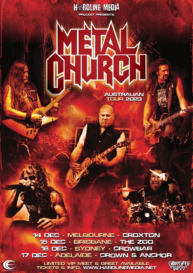 Metal Church to Tour Australia in December Music News Ultimate