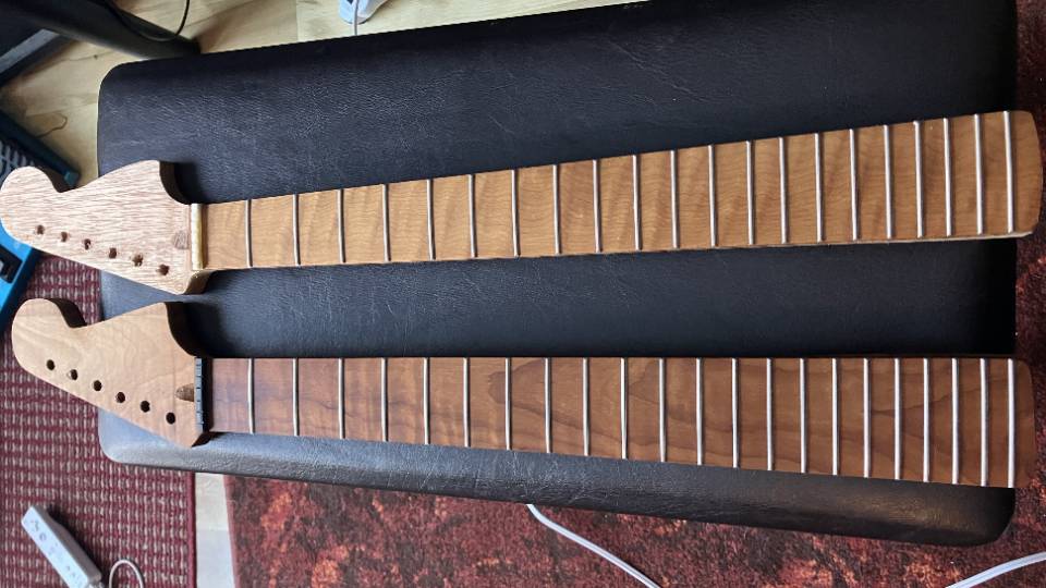 I Built a FenderStyle Neck with a Gibson Scale Length, Here's What