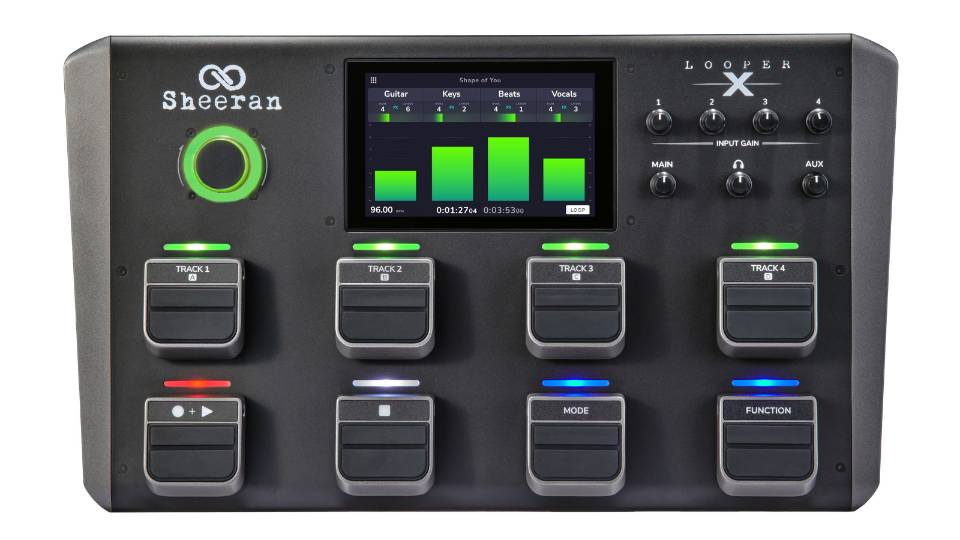 Ed Sheeran Unveils Two New Signature Looper Pedals, One of Which He