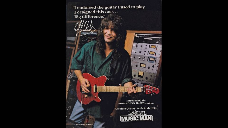 The Story of Eddie Van Halen s Signature Wolfgang Guitar Ultimate Guitar