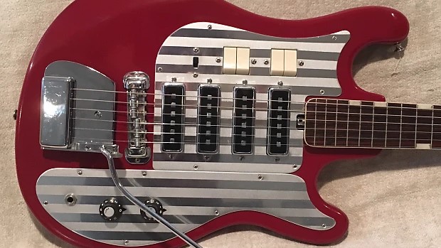 Teisco guitar details
