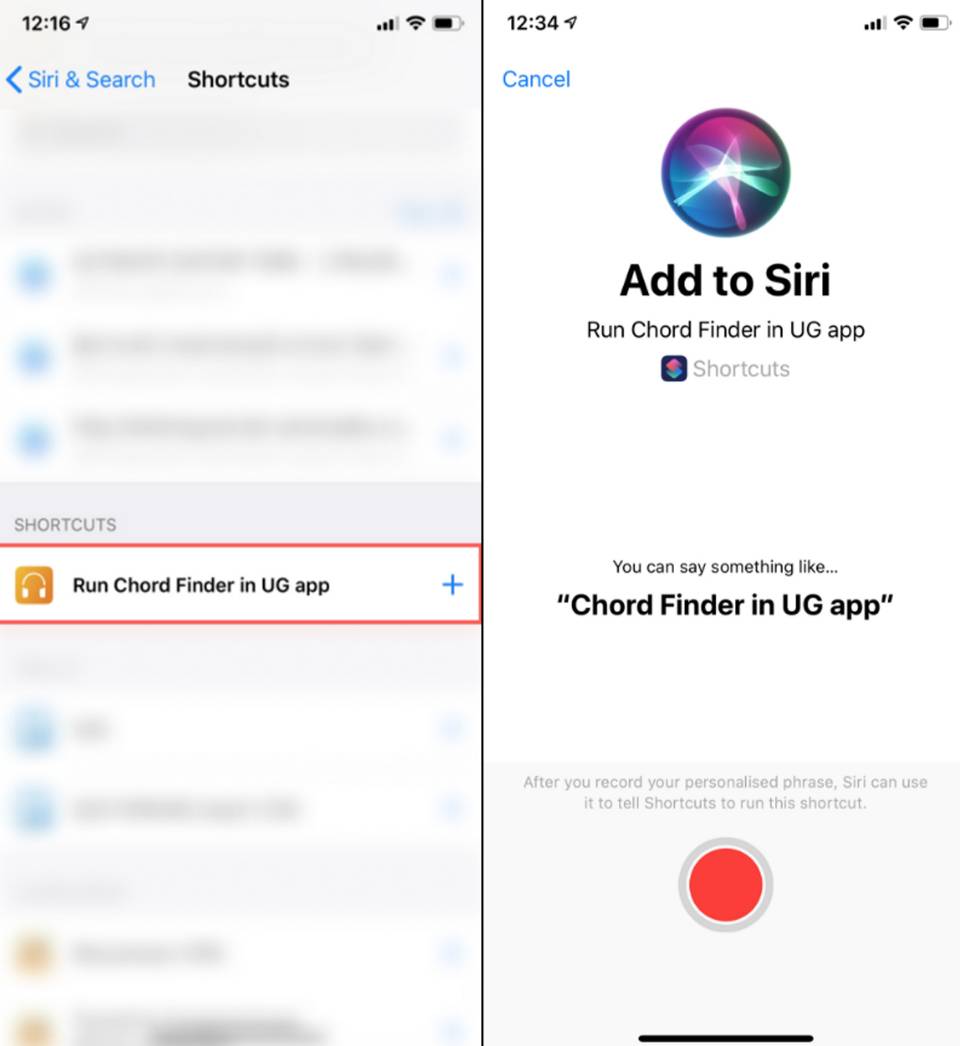 Shortcuts For iOS Ultimate Guitar App Ultimate Guitar