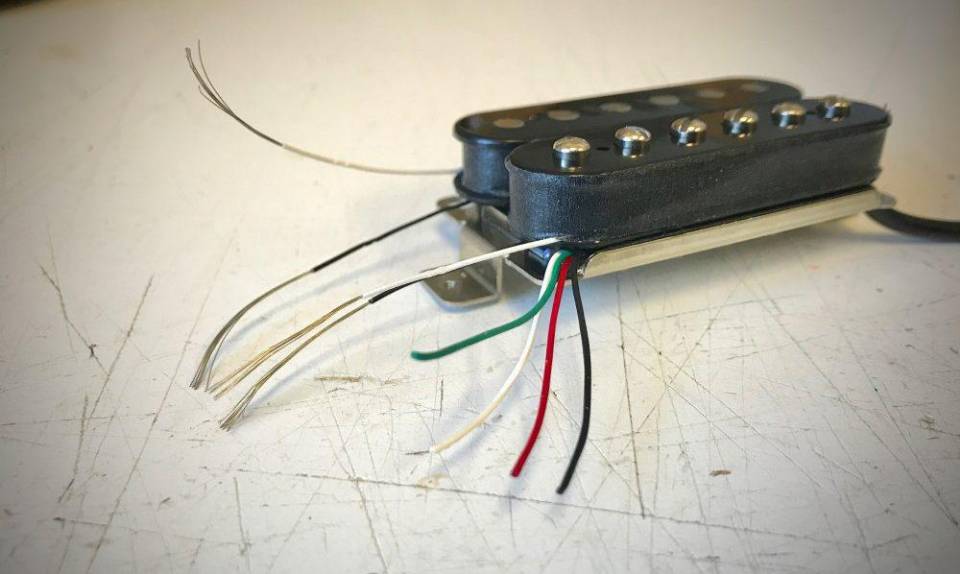 Split Coil Pickup Guitar Wiring Diagram