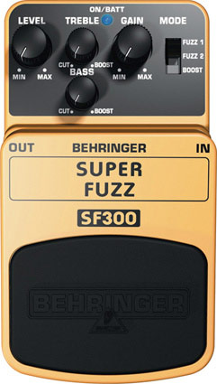 Behringer SF300 Super Fuzz | SF300 Super Fuzz Review: This pedal