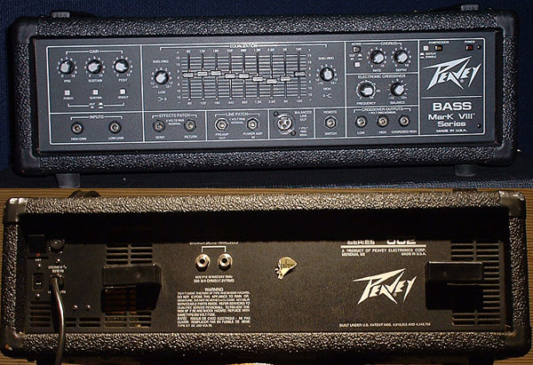 Peavey Mark VIII ベースアンプヘッド Mark VIII Review: When I first plugged into it, I knew it was my