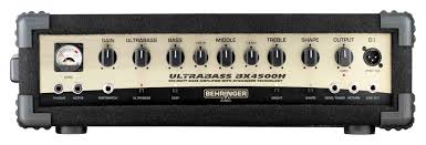 ベース Beringer Ultrabass BX4500H BEHRINGER / ベースアンプヘッド BX4500H - YouTube