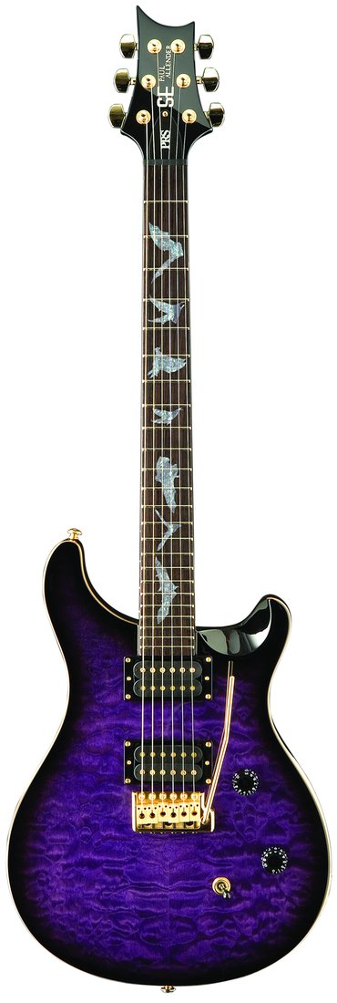 ギター Paul Reed Smith PRS SE Paul Allender EMG PRS SE Paul Allender Electric Guitar with Bat Inlays and EMG