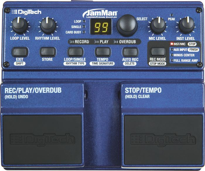 DigiTech Jamman Looper and Phrase-Sampler Pedal DigiTech Jamman Looper and Phrase-Sampler Pedal