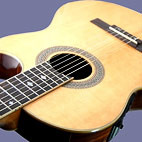 Skylark: Roundback Cutaway Electro-Acoustic Nylon String Guitar