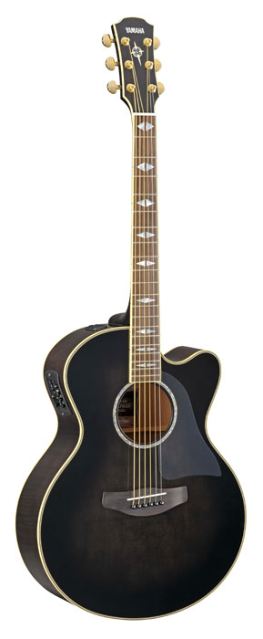 ギター YAMAHA CPX1000 Yamaha CPX1000 - translucent black Folk guitar