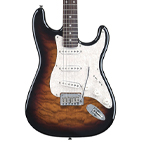Squier: Deluxe Stratocaster QMT