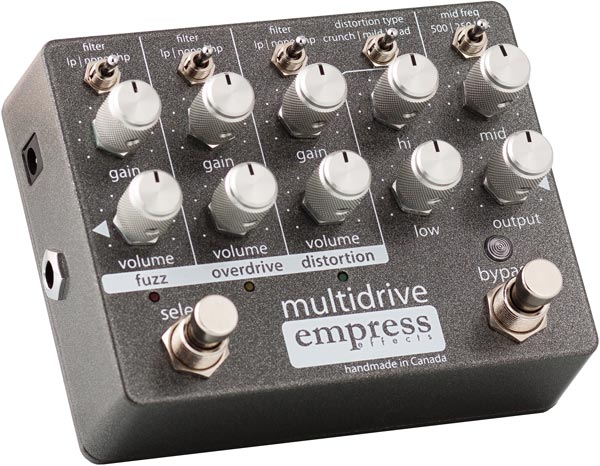 Multidrive Review: This pedal is tweakable enough to fit into MOST