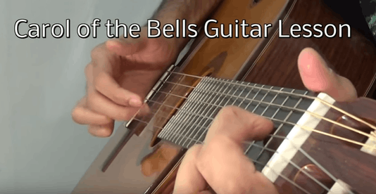 Carol of the Bells Guitar Lesson
