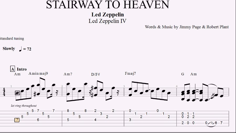 LEARN HOW TO PLAY EVERGREY GUITAR SONGS TABS Tablature Tab Software CD 