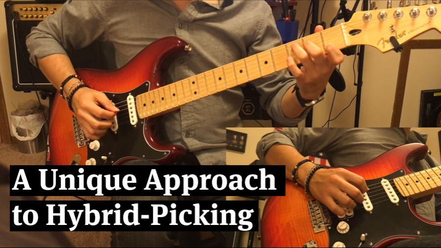 A Unique Approach to HybridPicking (Part 1) Guitar Lessons
