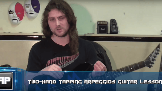 Guitar Tapping Lesson - Arpeggios