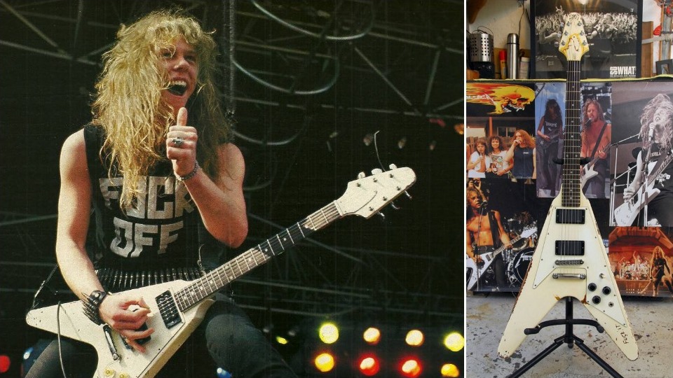 gibson explorer james hetfield signature