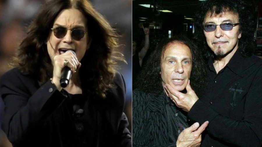 ozzy osbourne sings dio