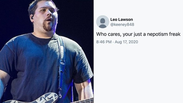 Eddie Van Halen's Son Responds to Fan Calling Him 'Nepotism Freak,' Addresses People Who Call Him Fat