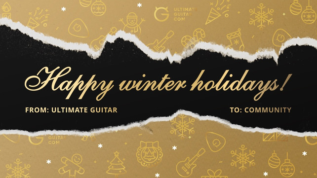 Ug Holiday Wishes Gifts Free Official Tabs Top Charts And A Festive Shots Featuring Music News Ultimate Guitar Com