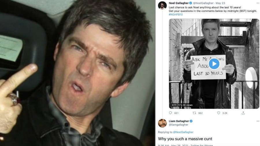 Oasis Noel Gallagher Explains Why He Abandoned Social Media Reacts To Liam Trolling Him Music News Ultimate Guitar Com