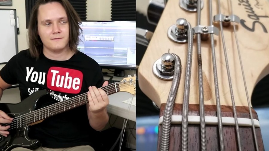 Musician Manages to Put Bass Strings on His Guitar. This Is What It
