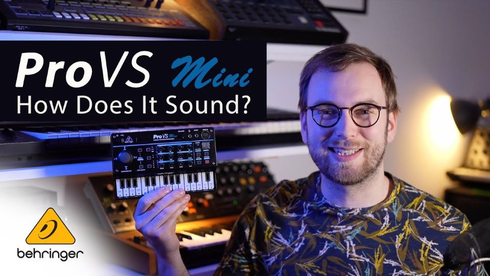 Listen: Behringer Reveals Audio Demo of Their New Mini-Synth Pro-VS ...