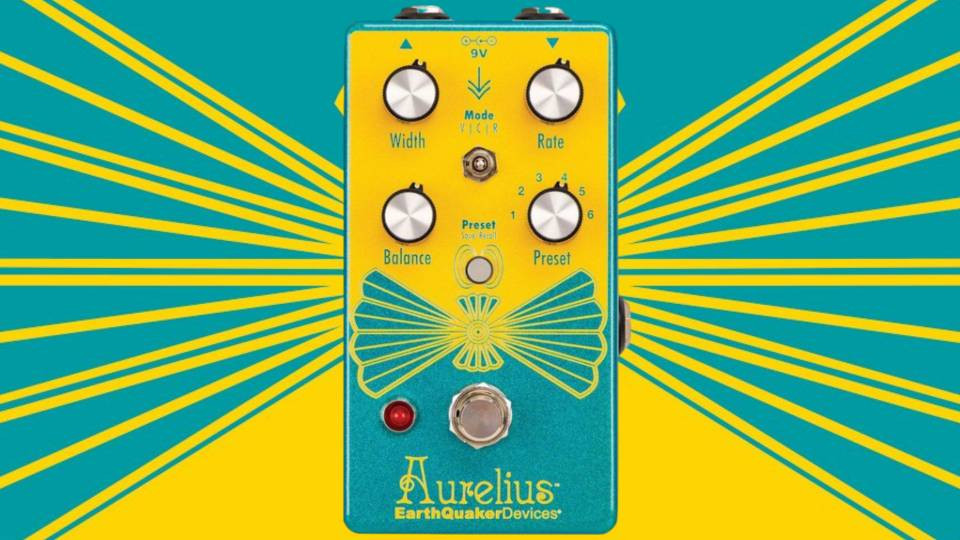 EarthQuaker Devices Releases Aurelius Tri-Voice Chorus Pedal with
