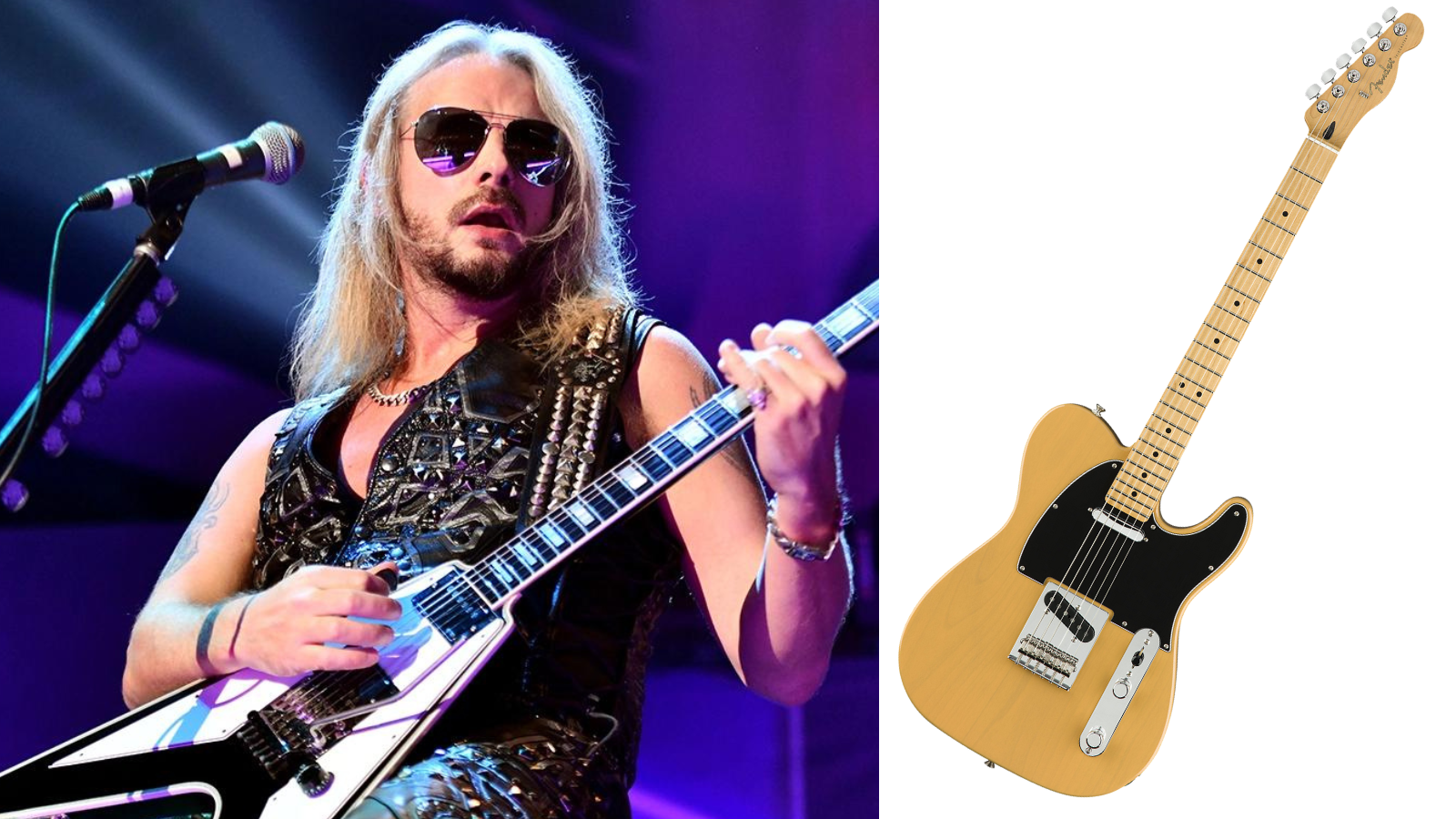Richie Faulkner Says He Used a Telecaster on a Judas Priest Album 