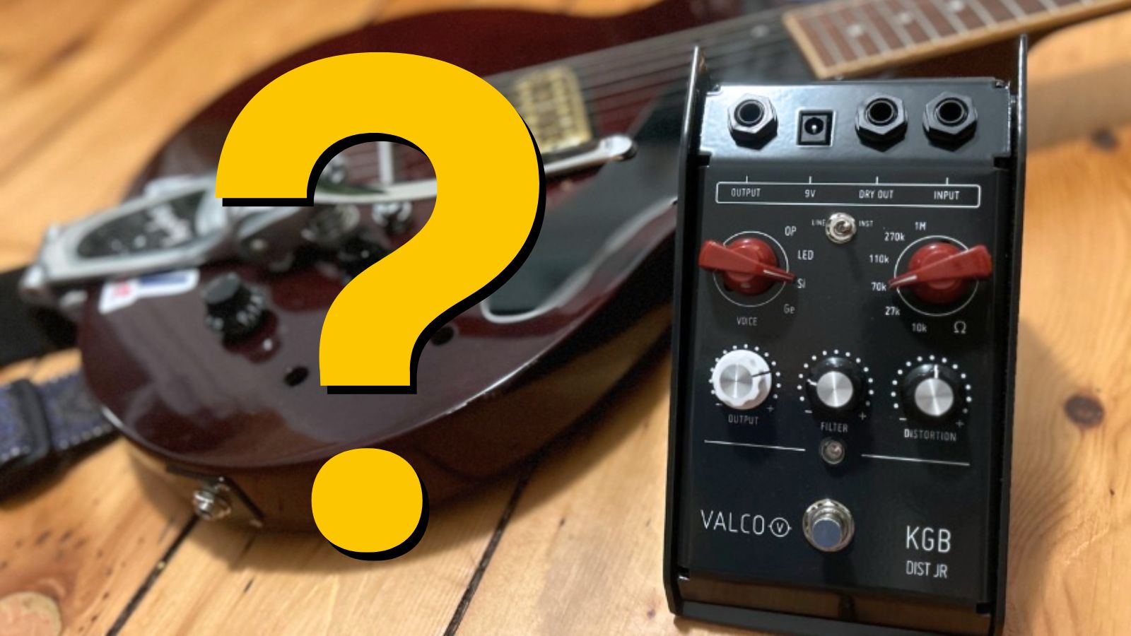 Eastwood VALCO KGB DIST Pedal – Eastwood Guitars