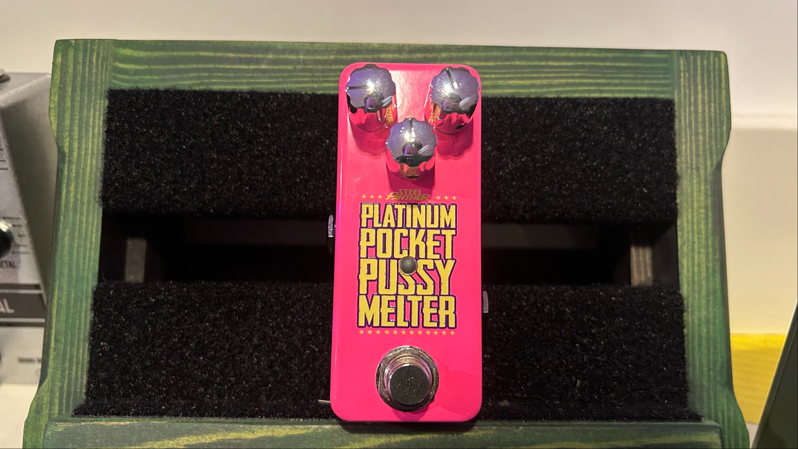 Steel Panther's Controversial Guitar Pedal Goes Mini and Its Tone Is as Relentless as Its Name: Is It the Most Ridiculous Stompbox?