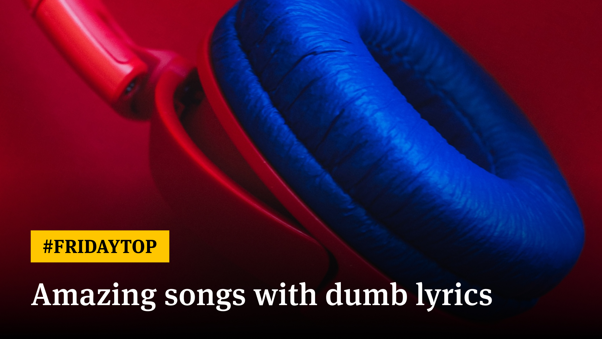 Friday Top: 20 Great Songs With Dumb Lyrics | Articles @ Ultimate-Guitar.Com