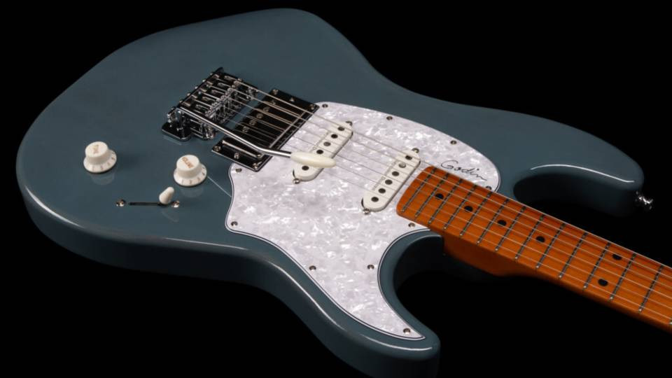 Godin Launched Superstrat-Styled Session T-Pro Electric