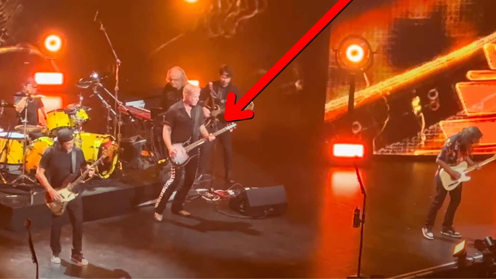 James Hetfield Plays Unexpected Guitar for Metallica's Stoner-ish Version of Their '90s Classic