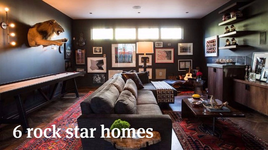 6 Rock Star Homes