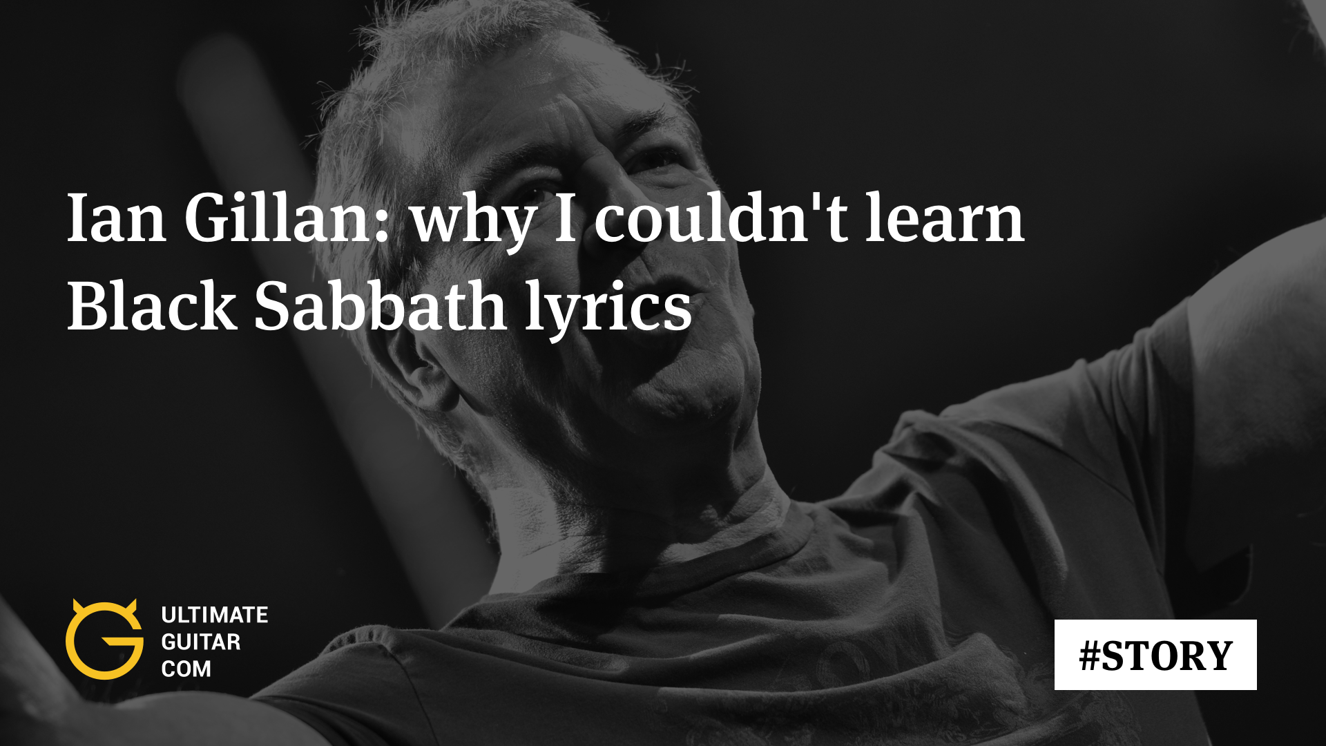 Ian Gillan Why I Couldn T Learn Black Sabbath Lyrics Music News Ultimate Guitar Com
